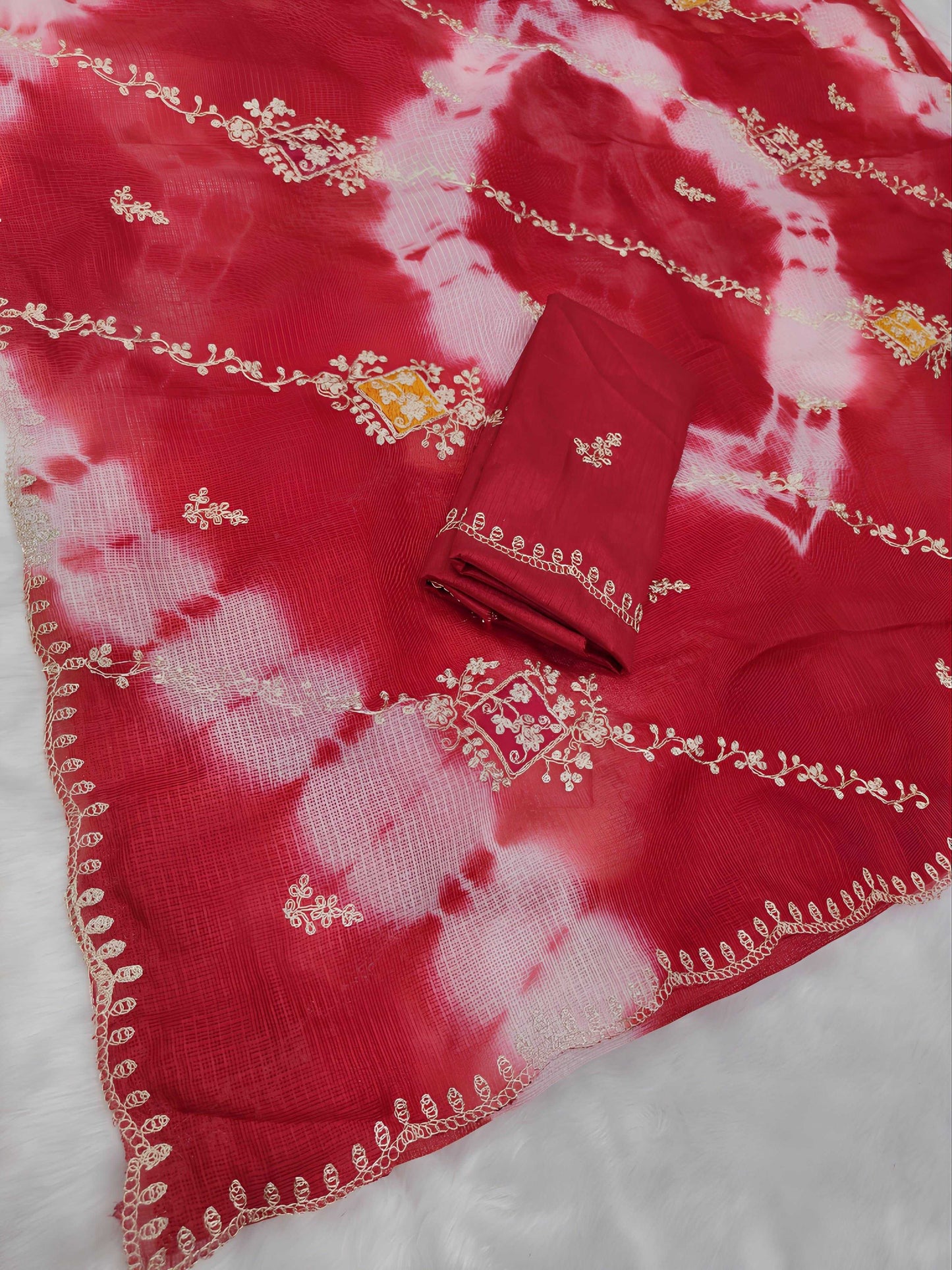 Soft Cotton Party Wear Saree