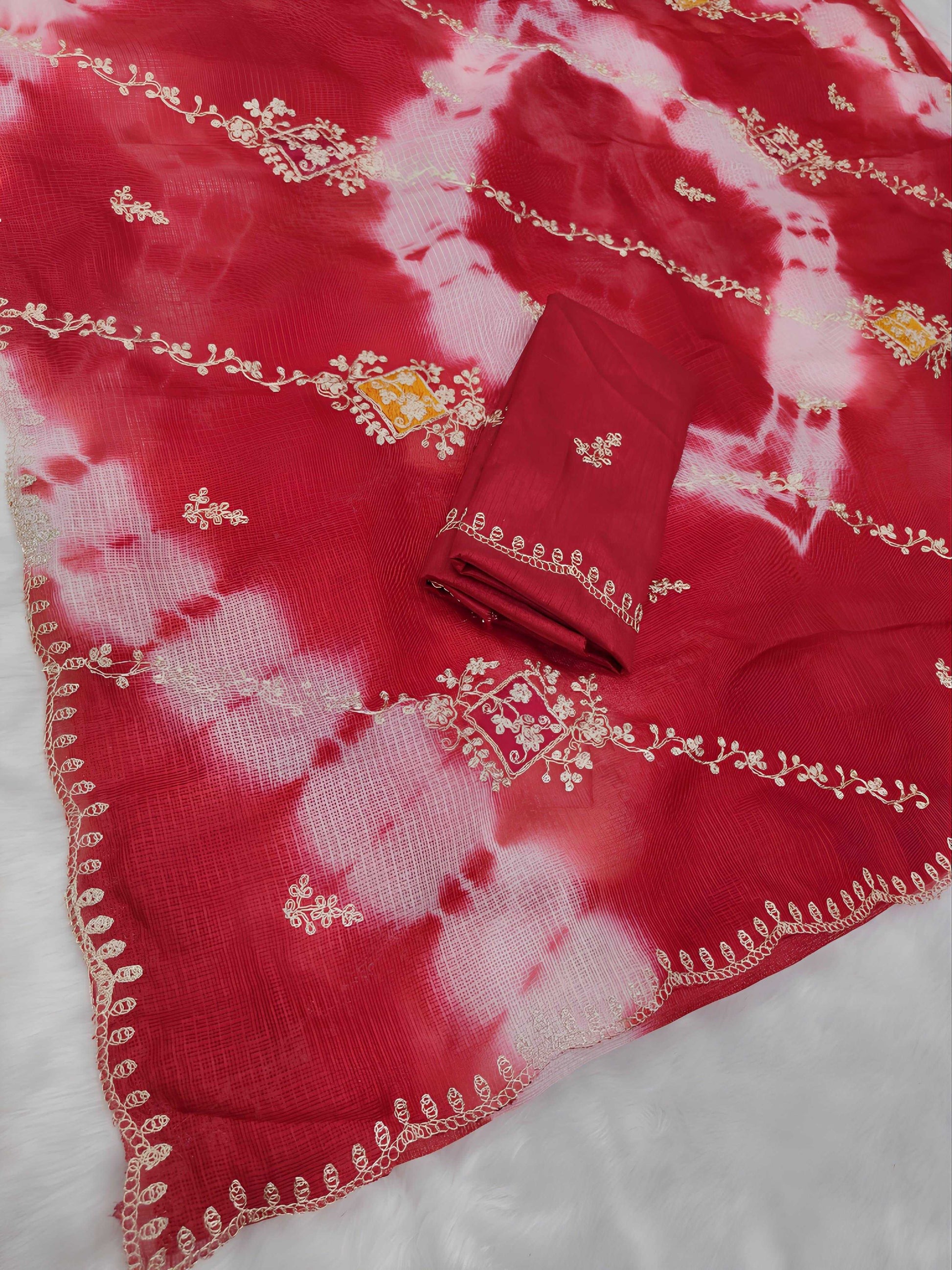 Soft Cotton Party Wear Saree