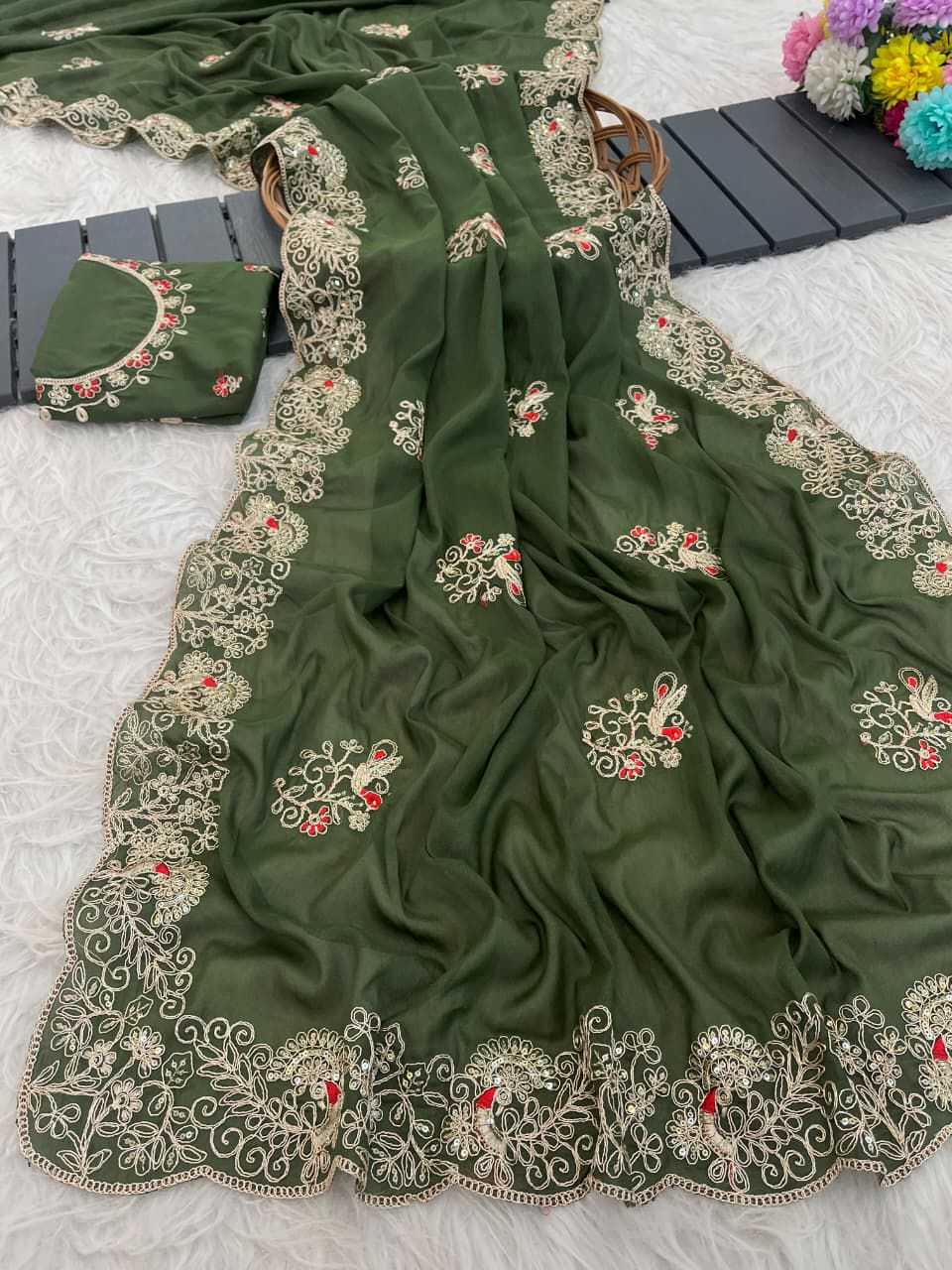 Georgette Fancy Saree