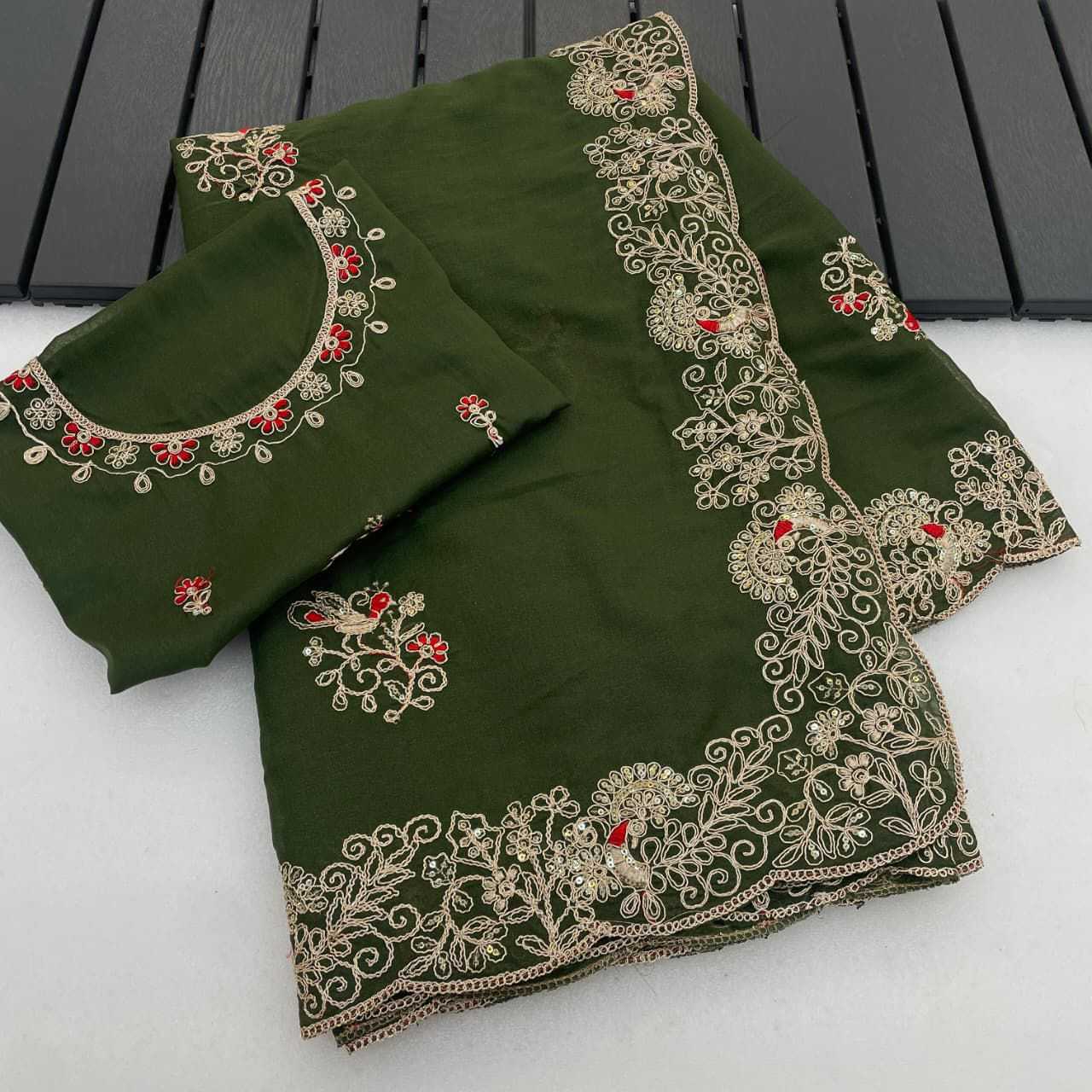 Georgette Fancy Saree