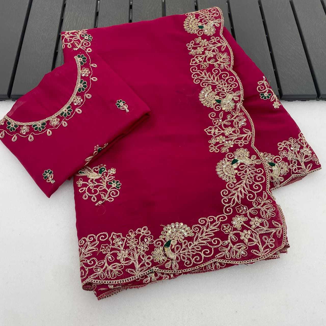 Georgette Fancy Saree