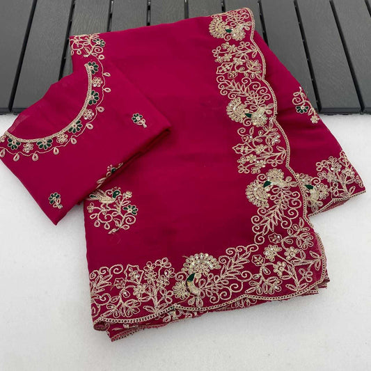 Georgette Fancy Saree