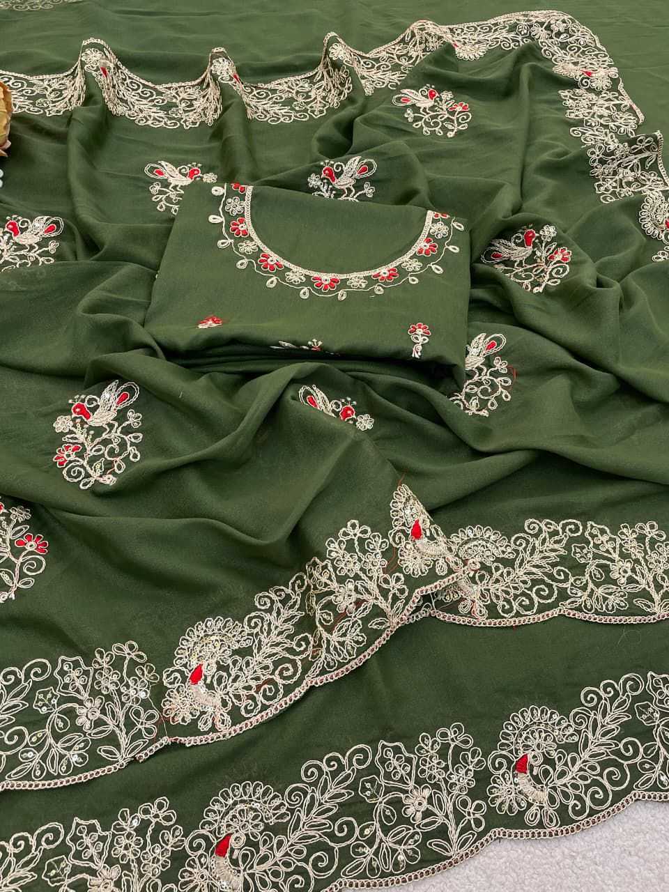 Georgette Fancy Saree