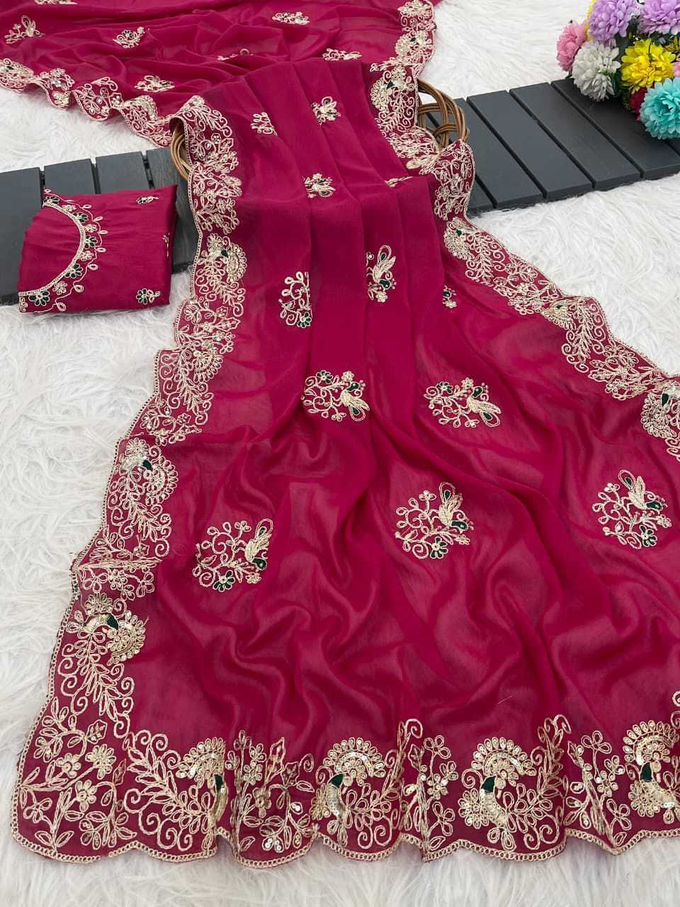 Georgette Fancy Saree