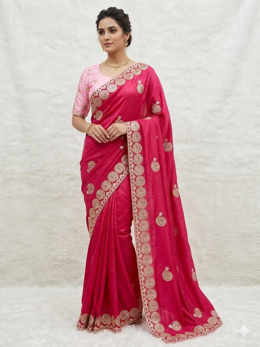 Soft Silk Party Wear Saree