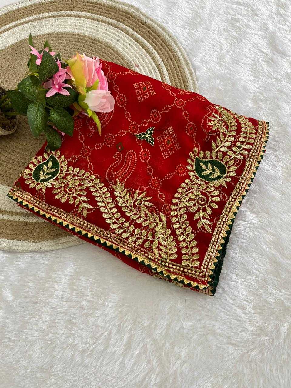 Georgette Printed Saree