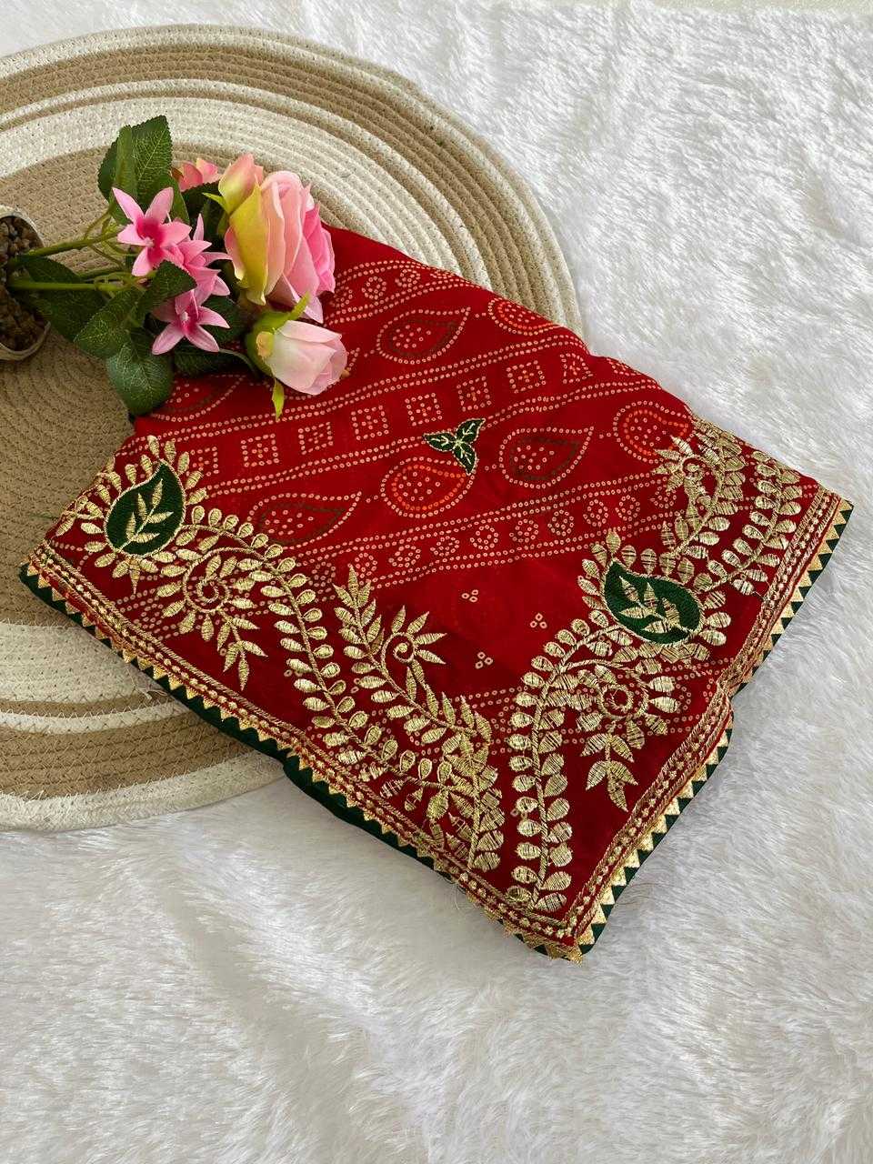 Georgette Printed Saree