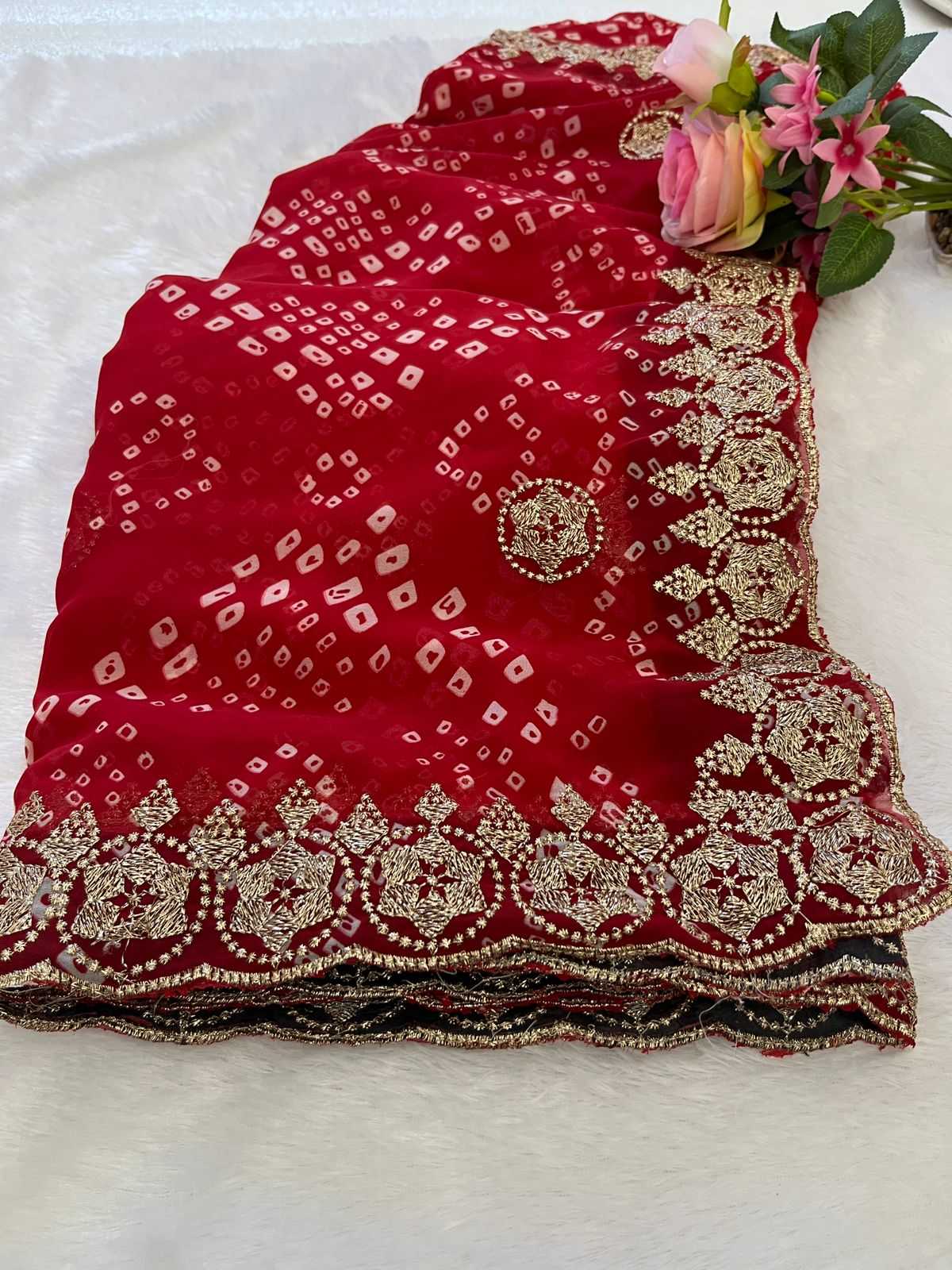 Georgette Designer Saree