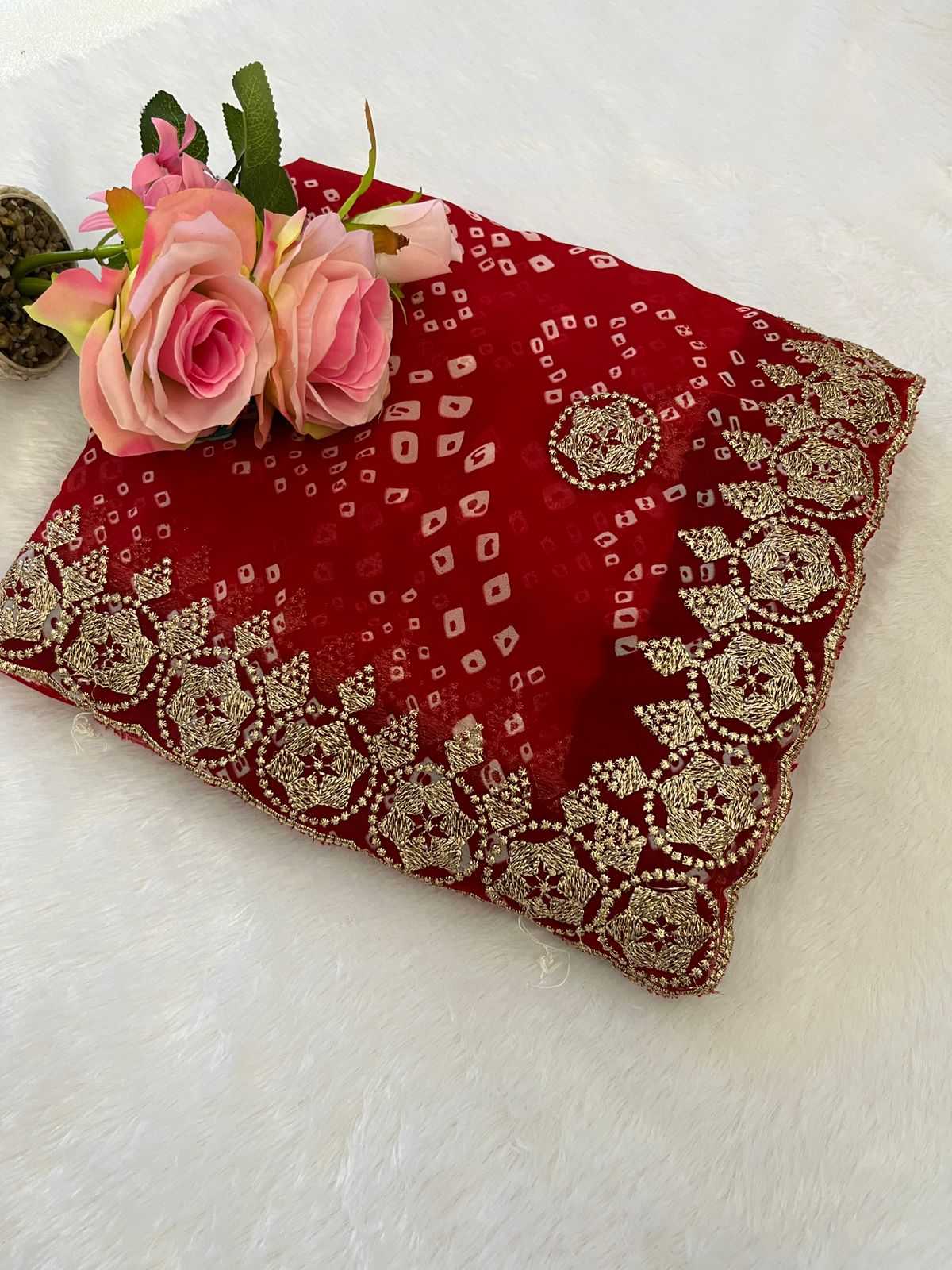 Georgette Designer Saree