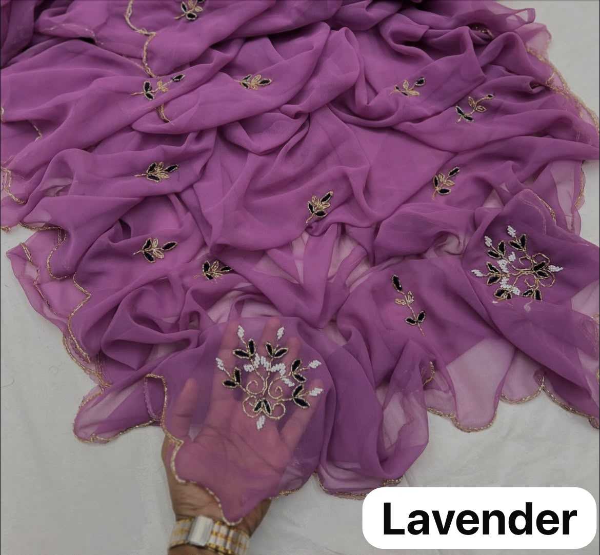 Faux Georgette Party Wear Saree