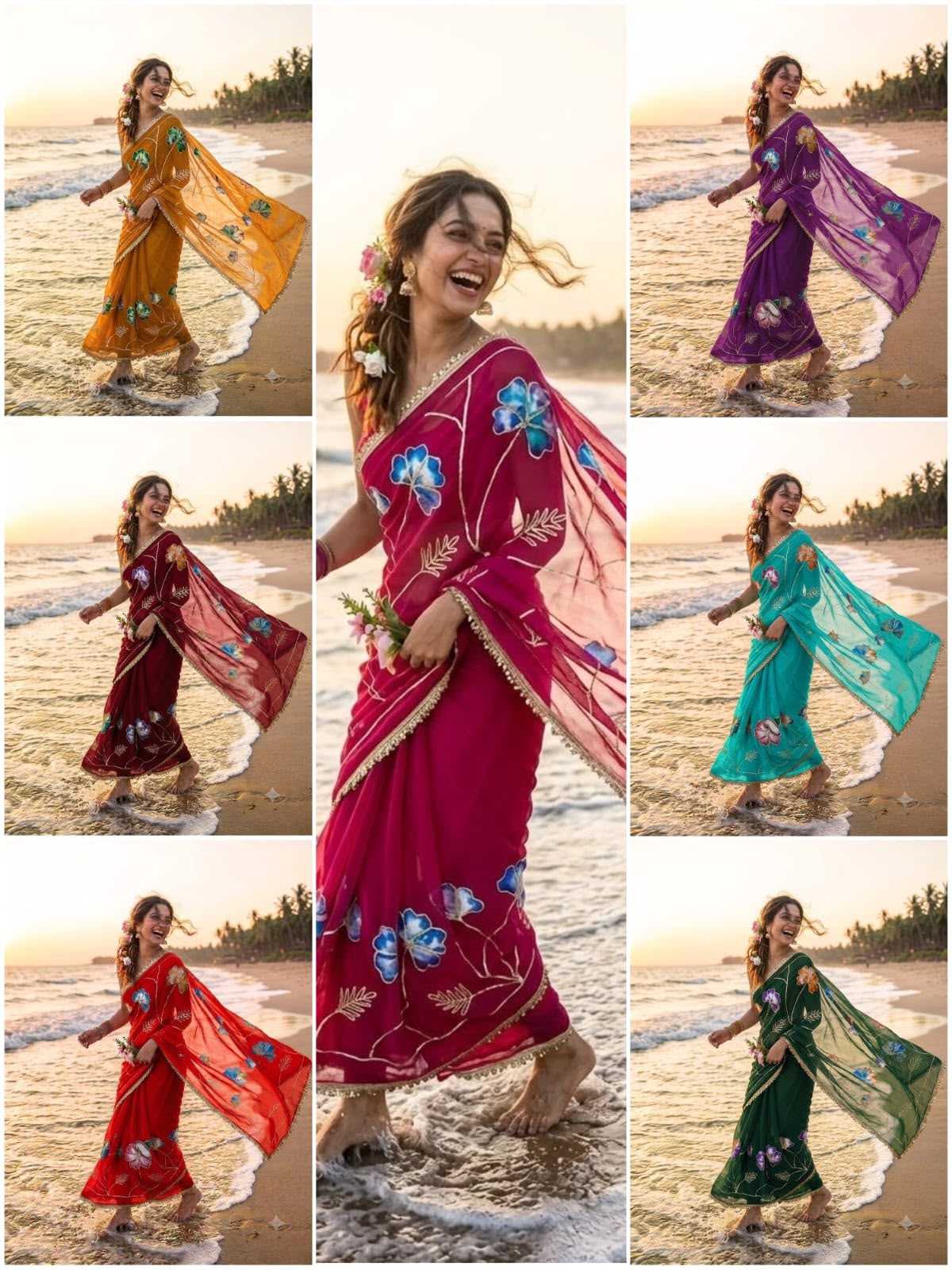 Printed Saree