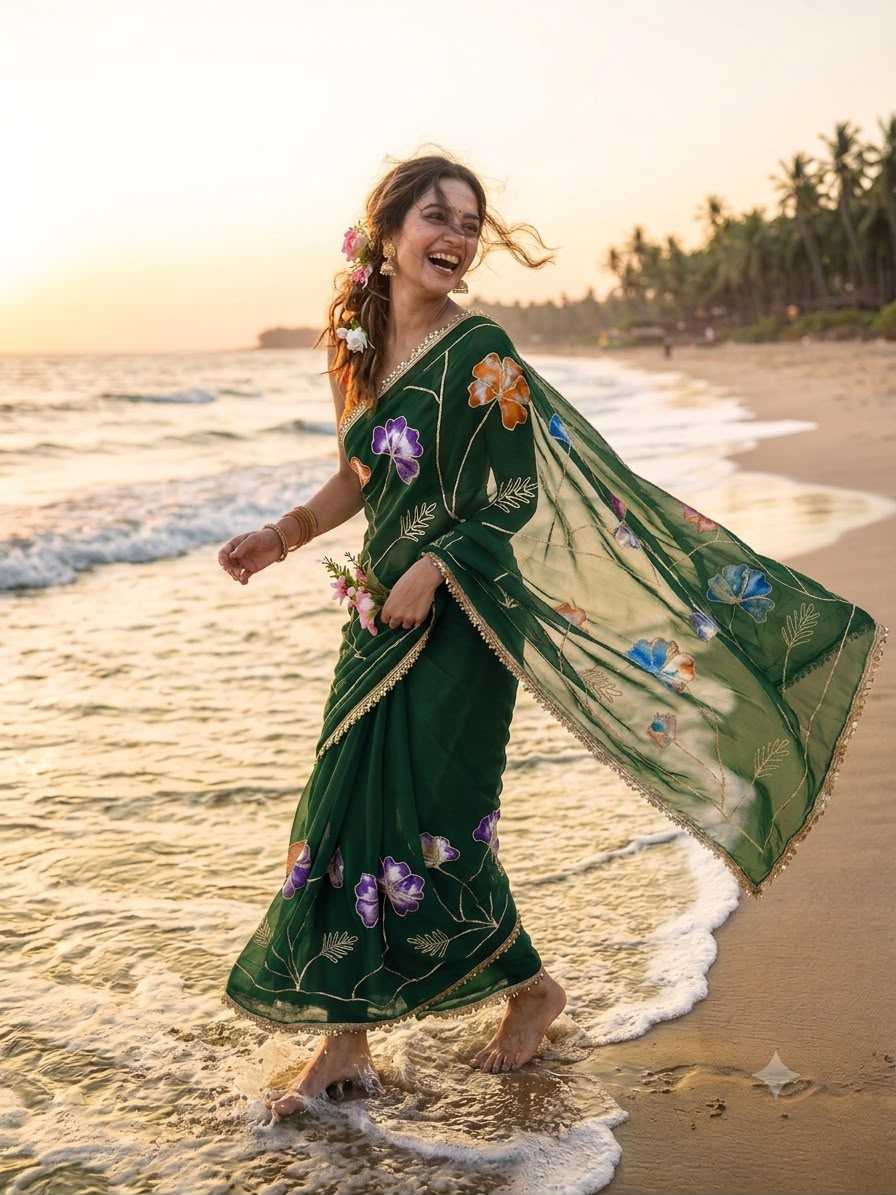 Printed Saree
