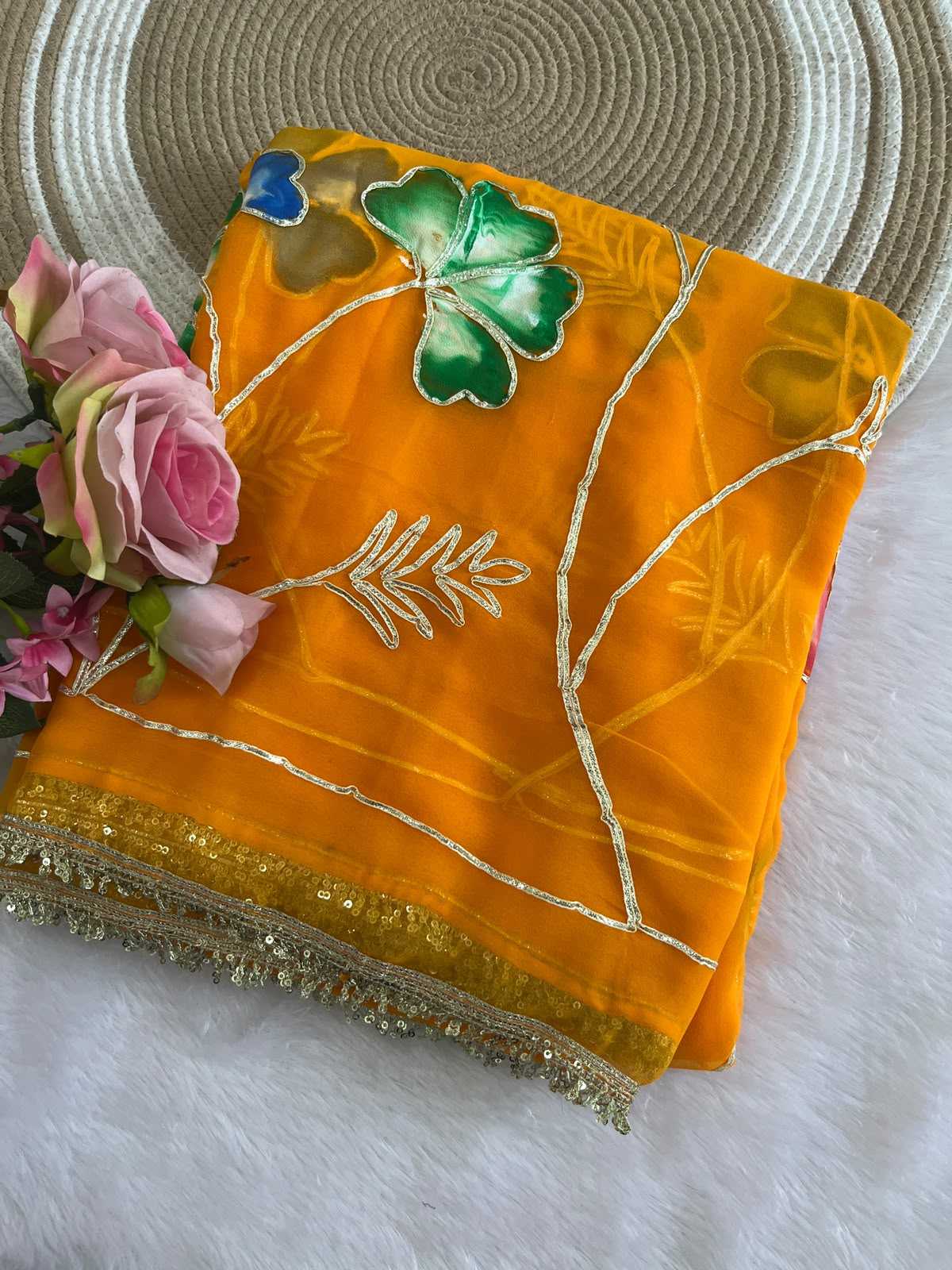 Printed Saree