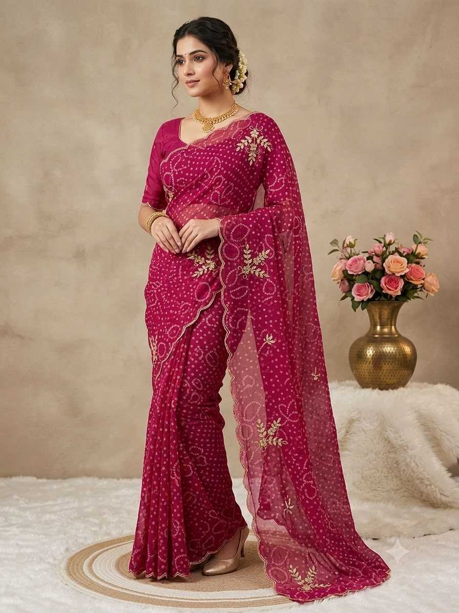 Georgette Designer Saree