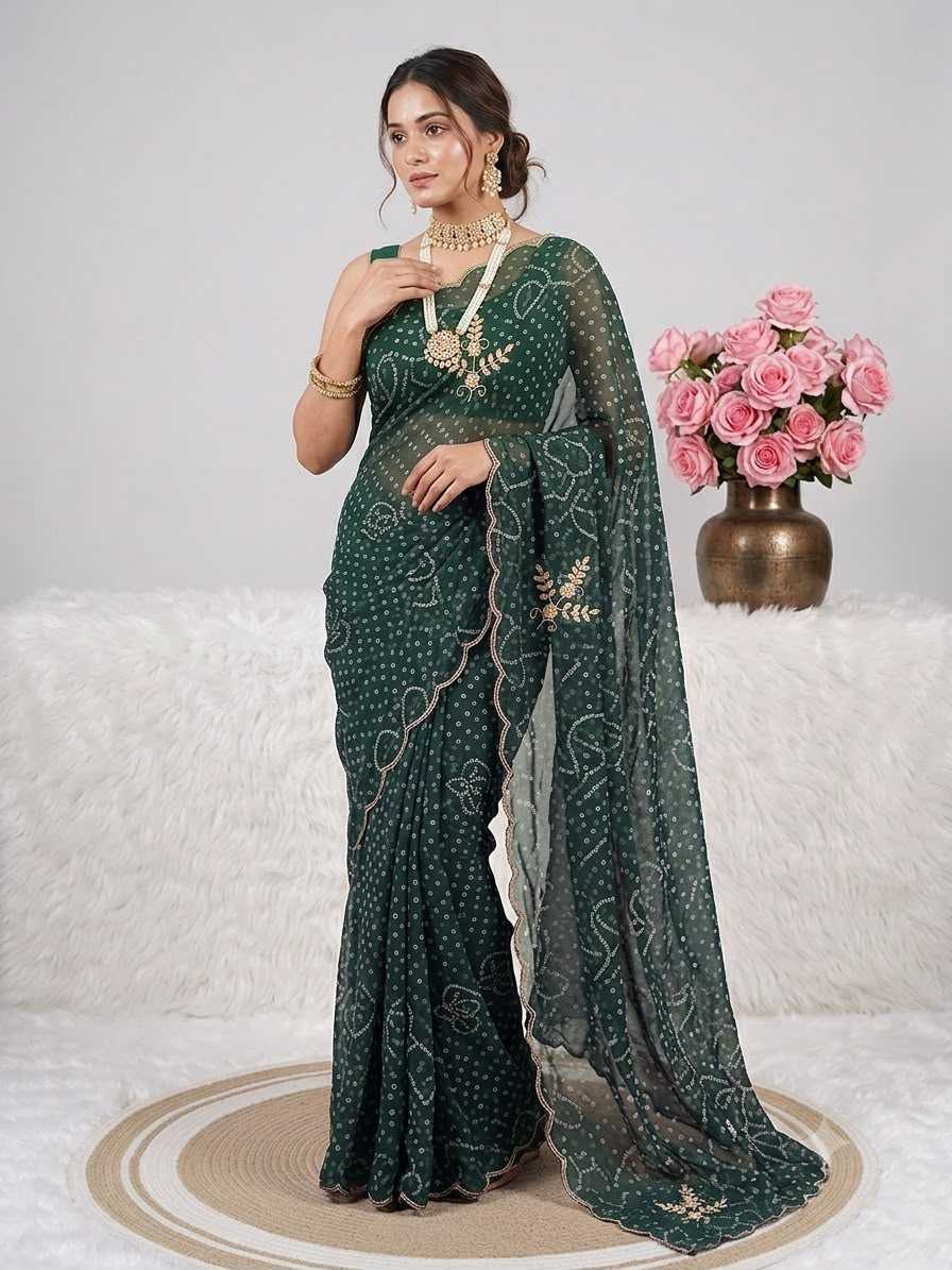Georgette Designer Saree