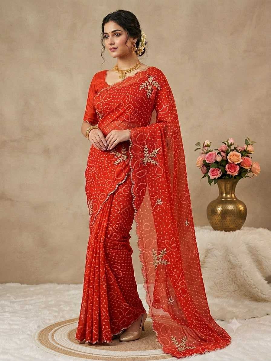 Georgette Designer Saree