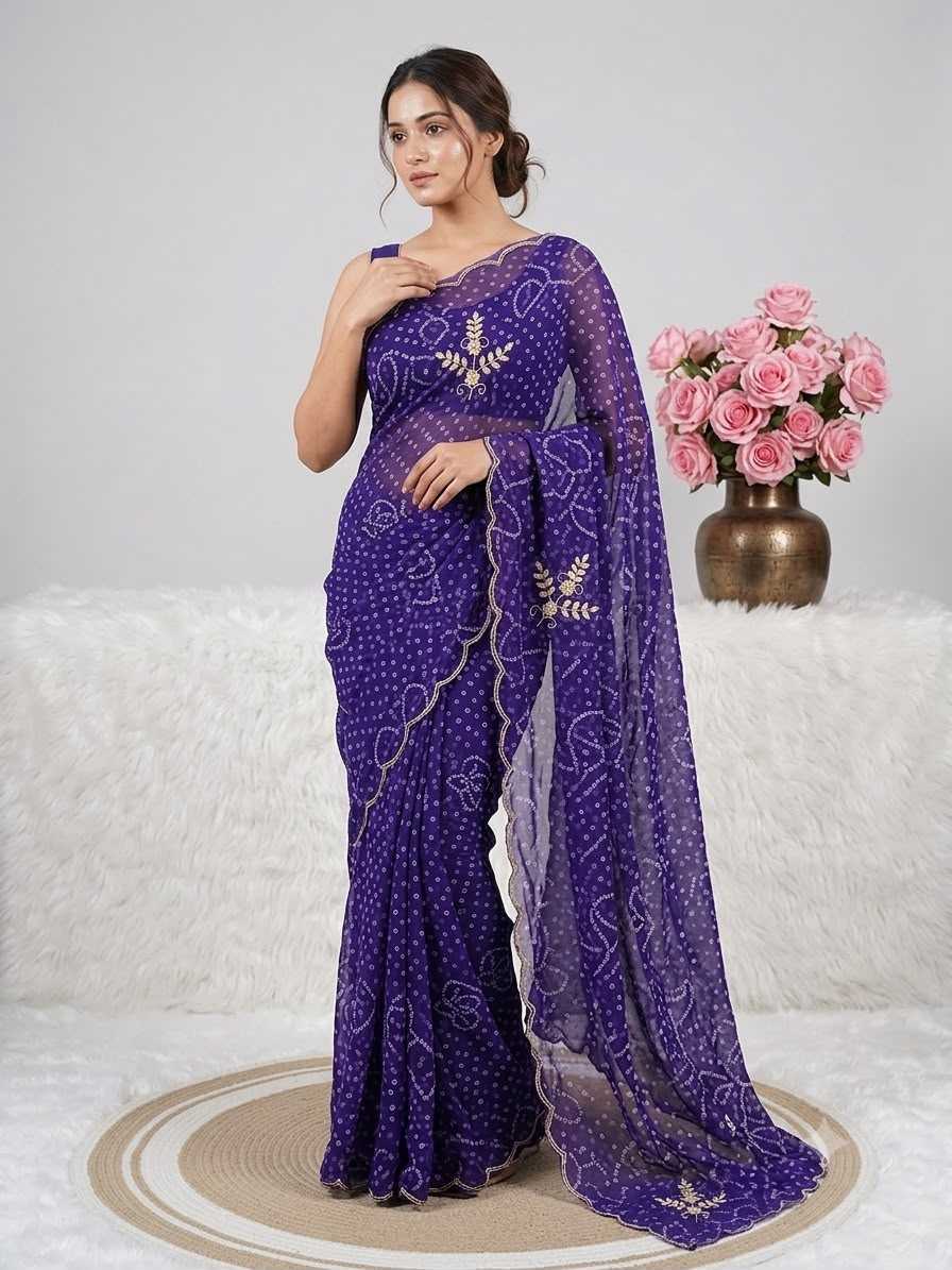 Georgette Designer Saree