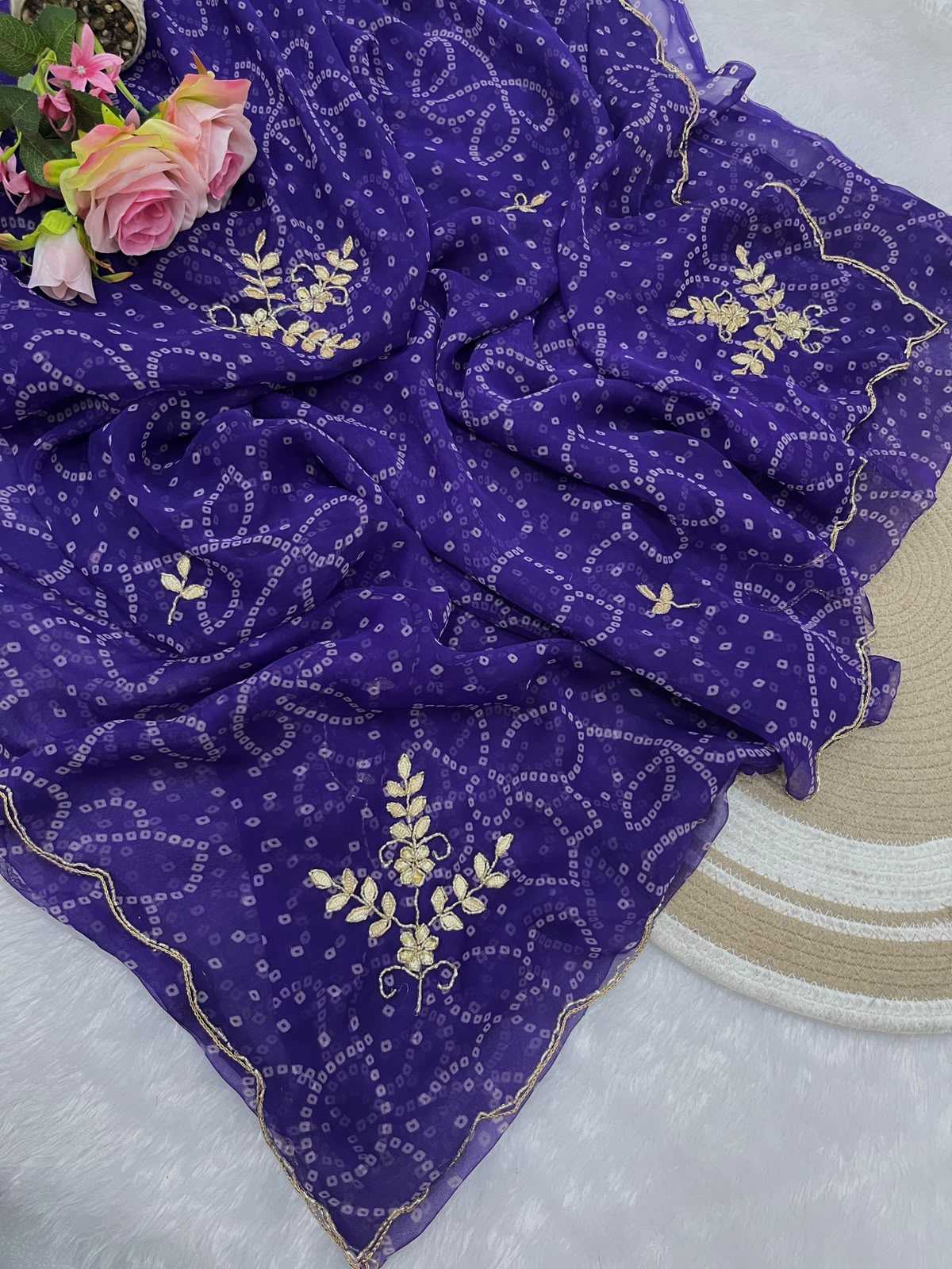 Georgette Designer Saree