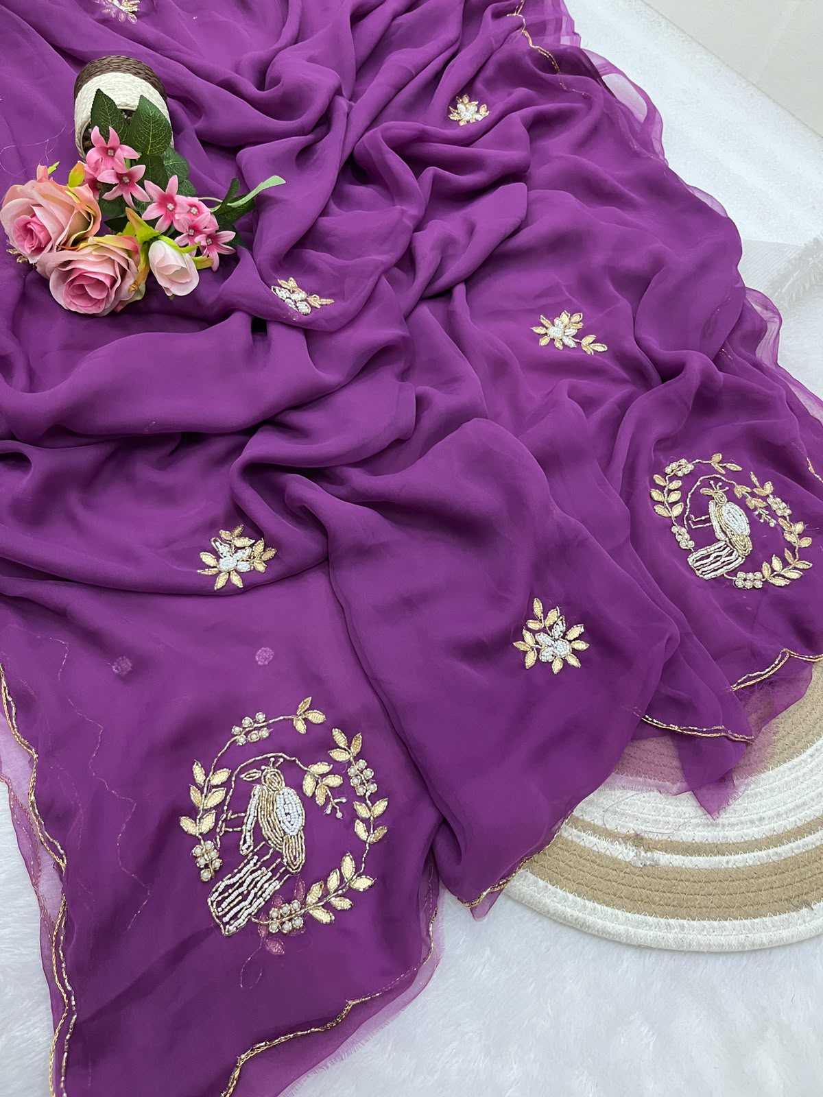 Georgette Designer Saree