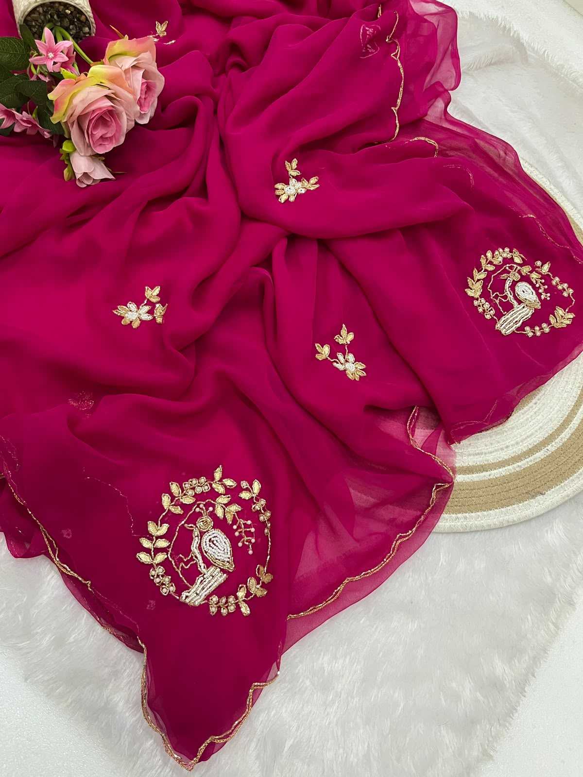 Georgette Designer Saree
