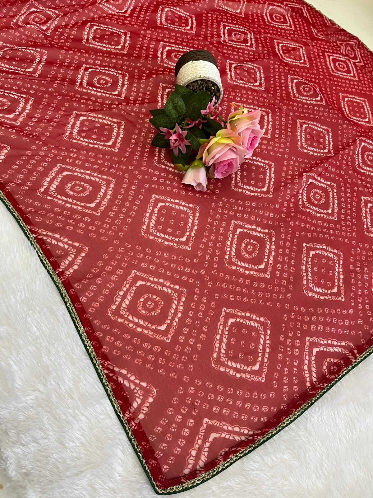 Georgette Printed Saree