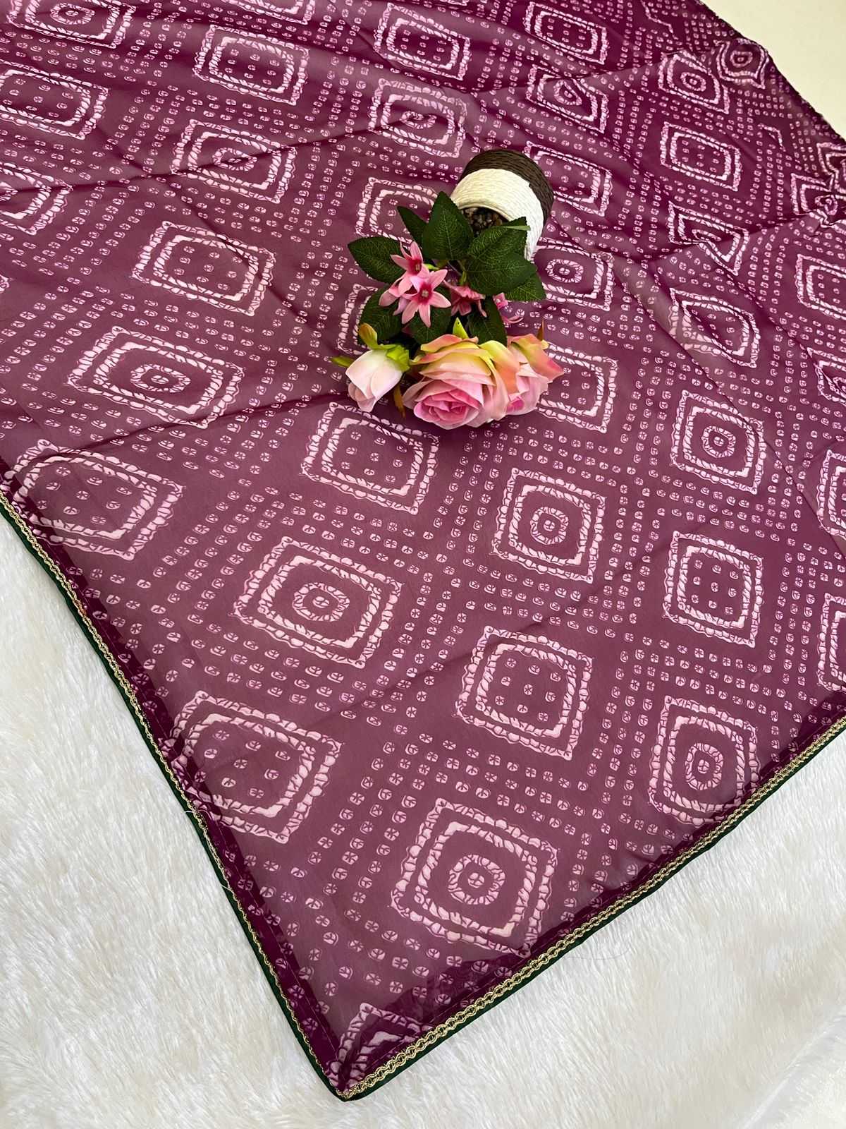 Georgette Printed Saree