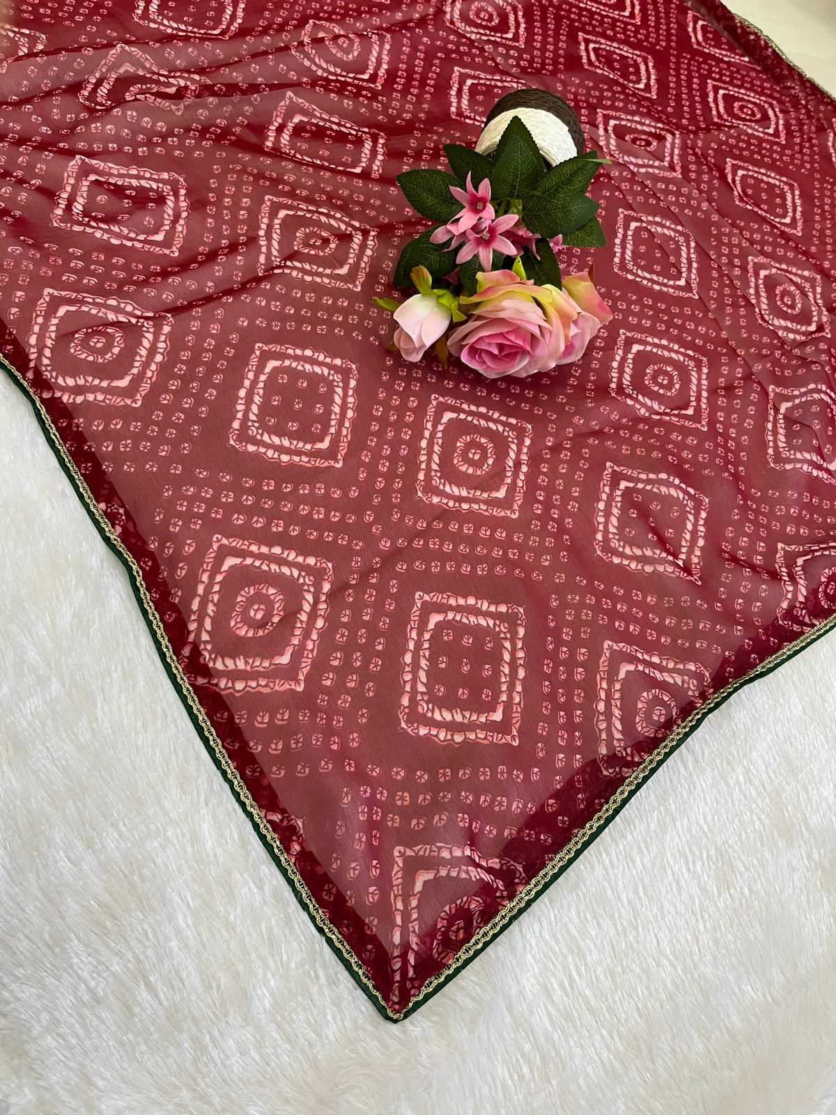 Georgette Printed Saree