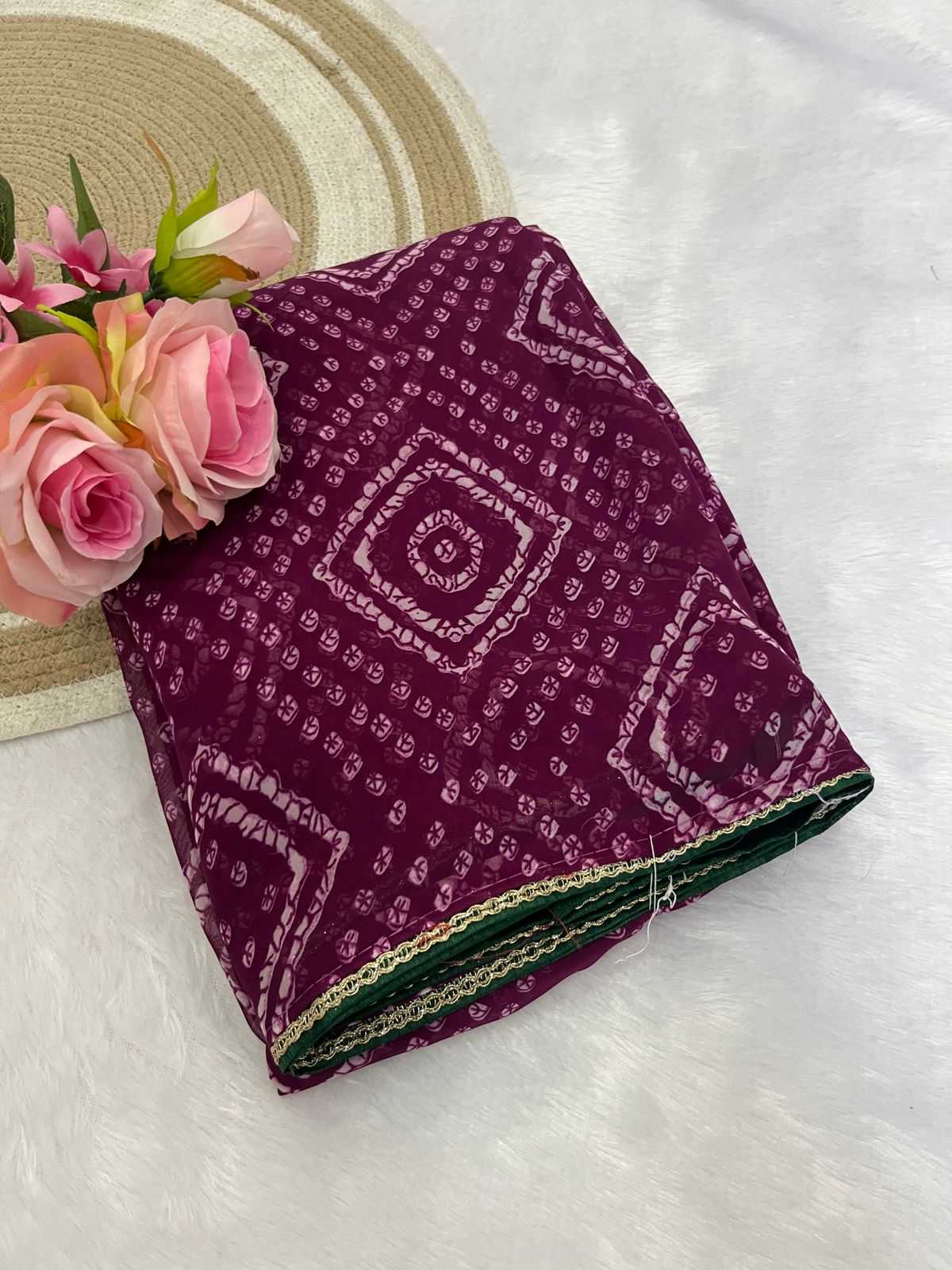 Georgette Printed Saree