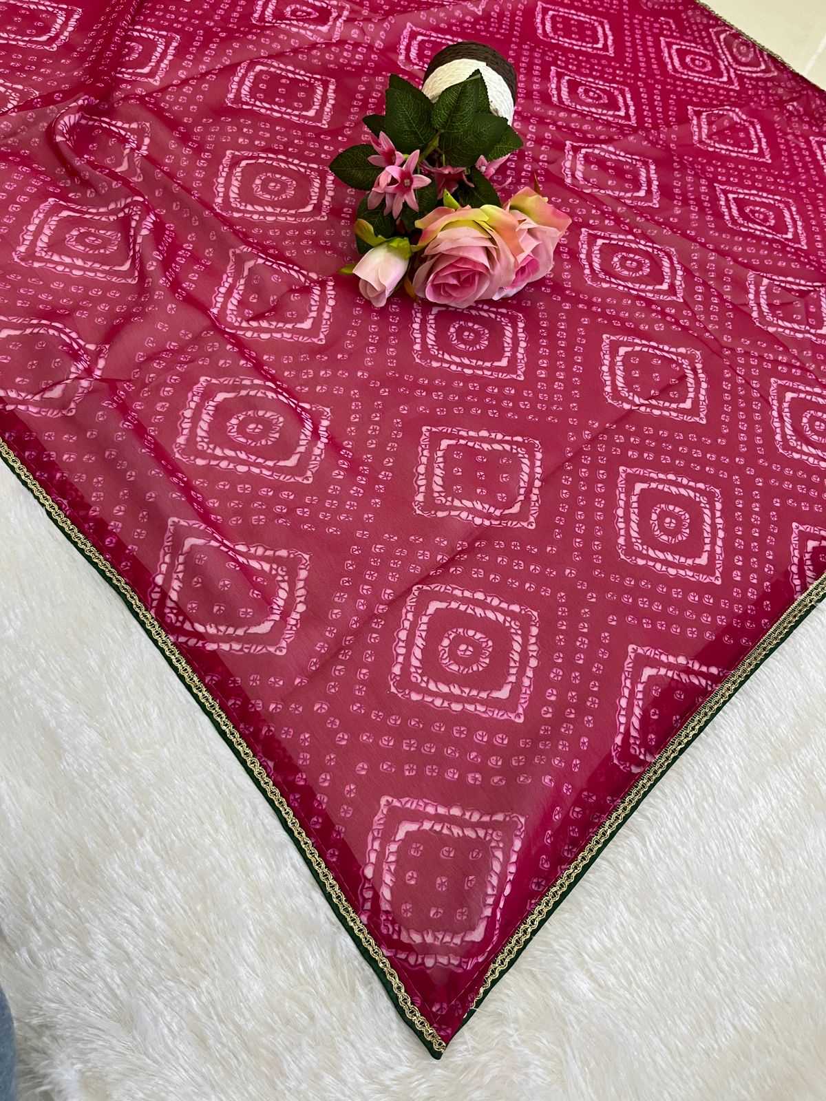 Georgette Printed Saree