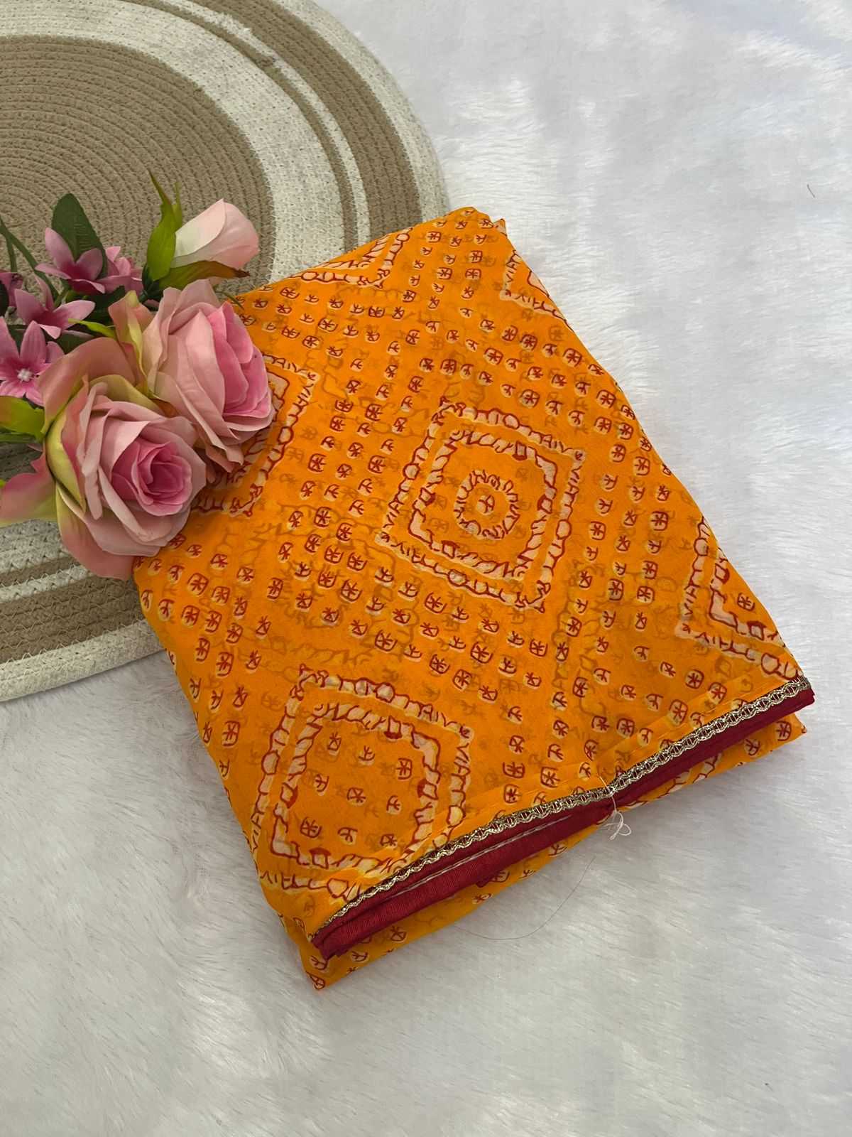 Georgette Printed Saree