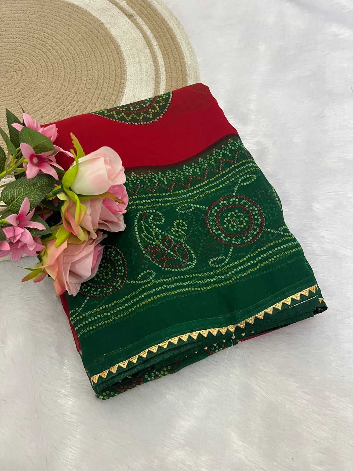 Georgette Printed Saree