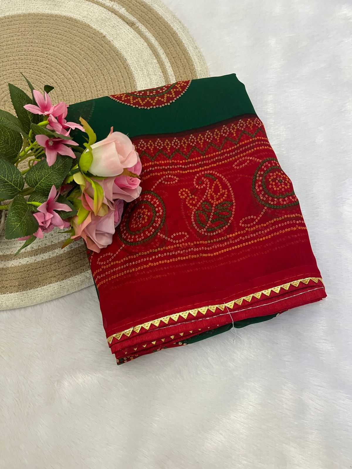 Georgette Printed Saree
