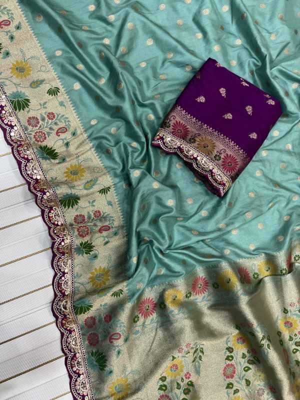 Bric Dola Silk Designer Saree