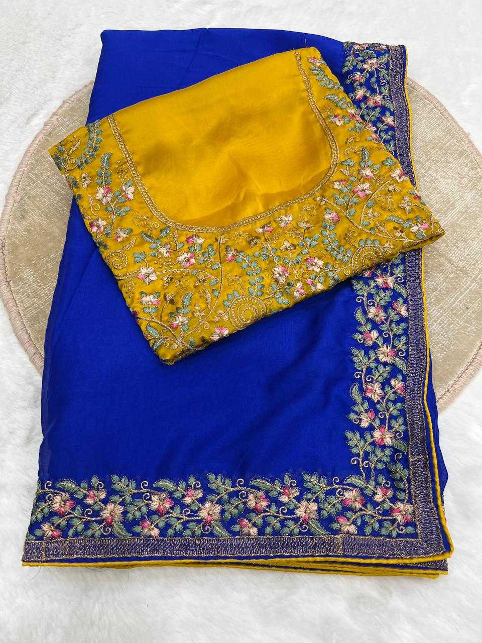 Devamita Rangoli Silk Heavy Saree