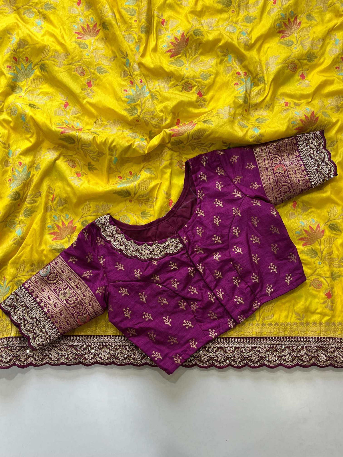 Dola Silk Saree in Black