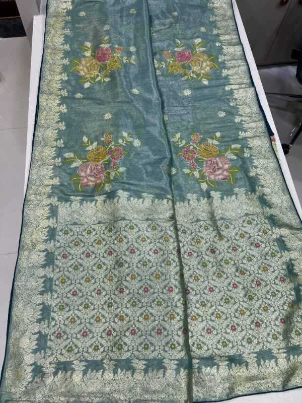 Other Shimmer Silk Designer Saree