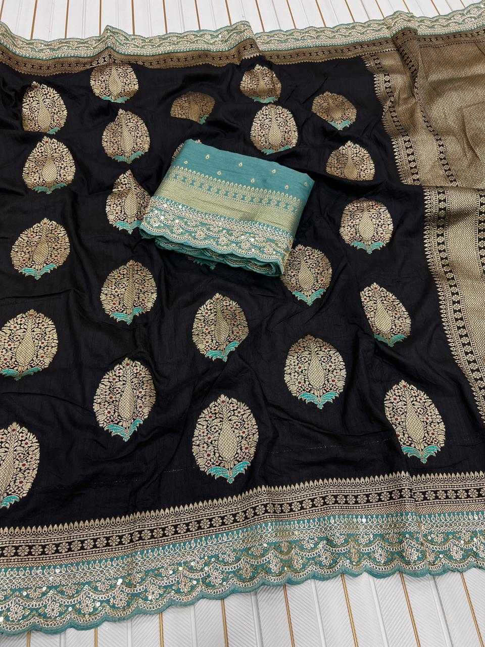 Qua Heavy Silk Designer Saree