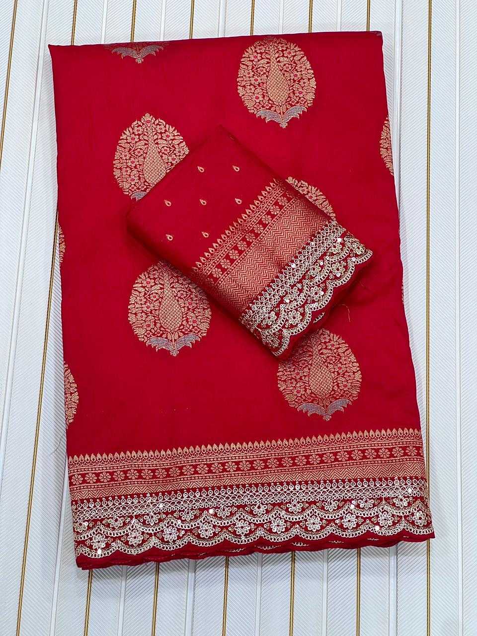 Qua Heavy Silk Designer Saree
