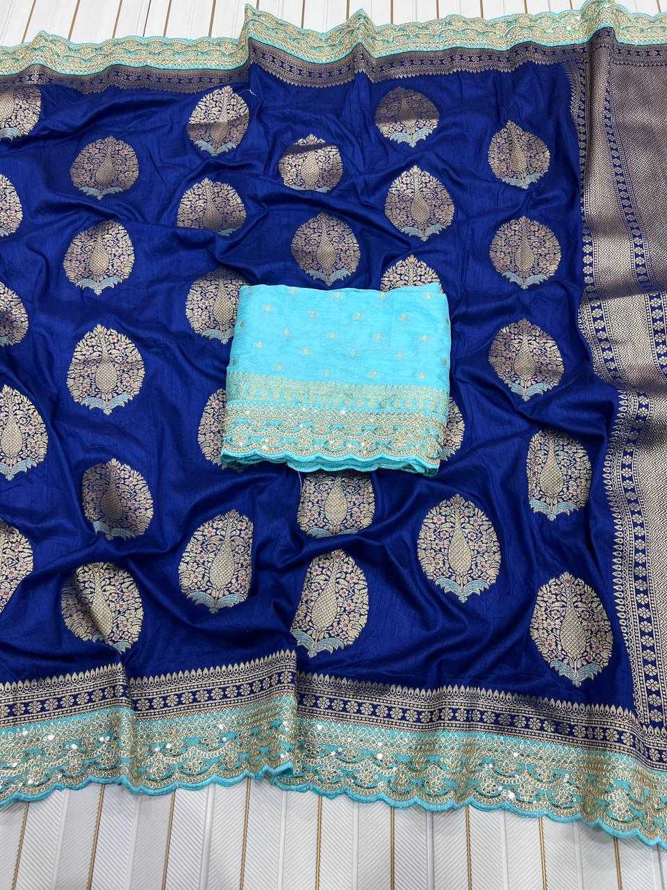 Qua Heavy Silk Designer Saree