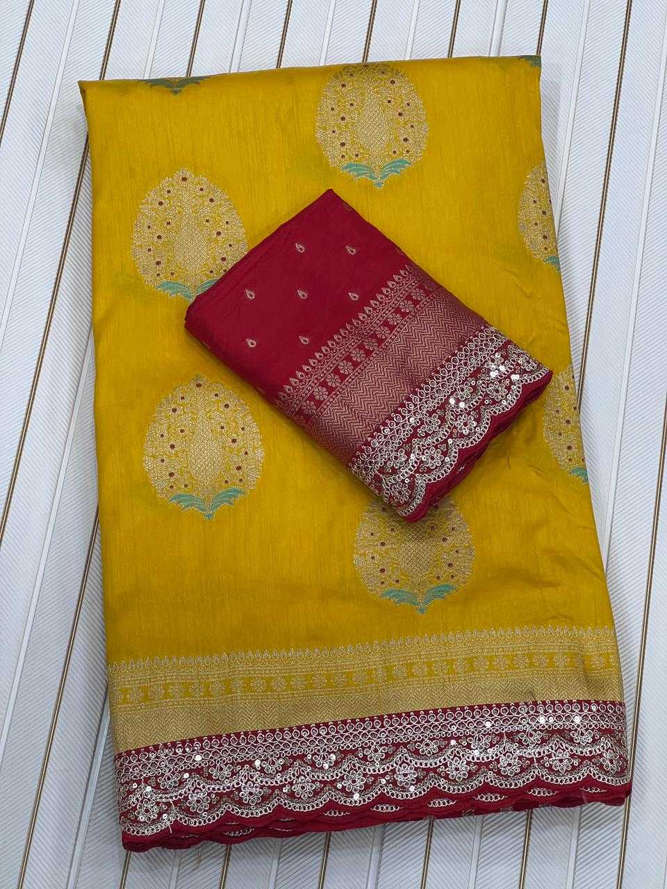 Qua Heavy Silk Designer Saree