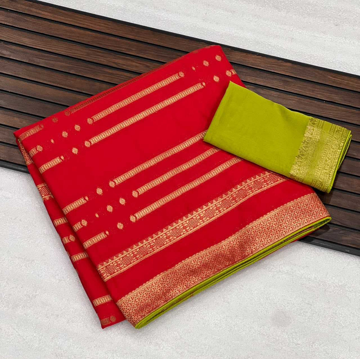 Rich Georgette Designer Saree