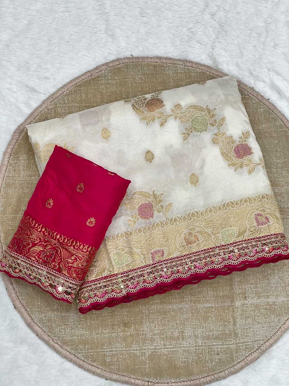 Rics Dola Silk Designer Saree