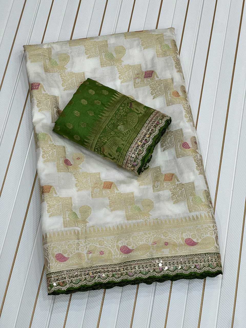 Trast Dola Silk Designer Saree