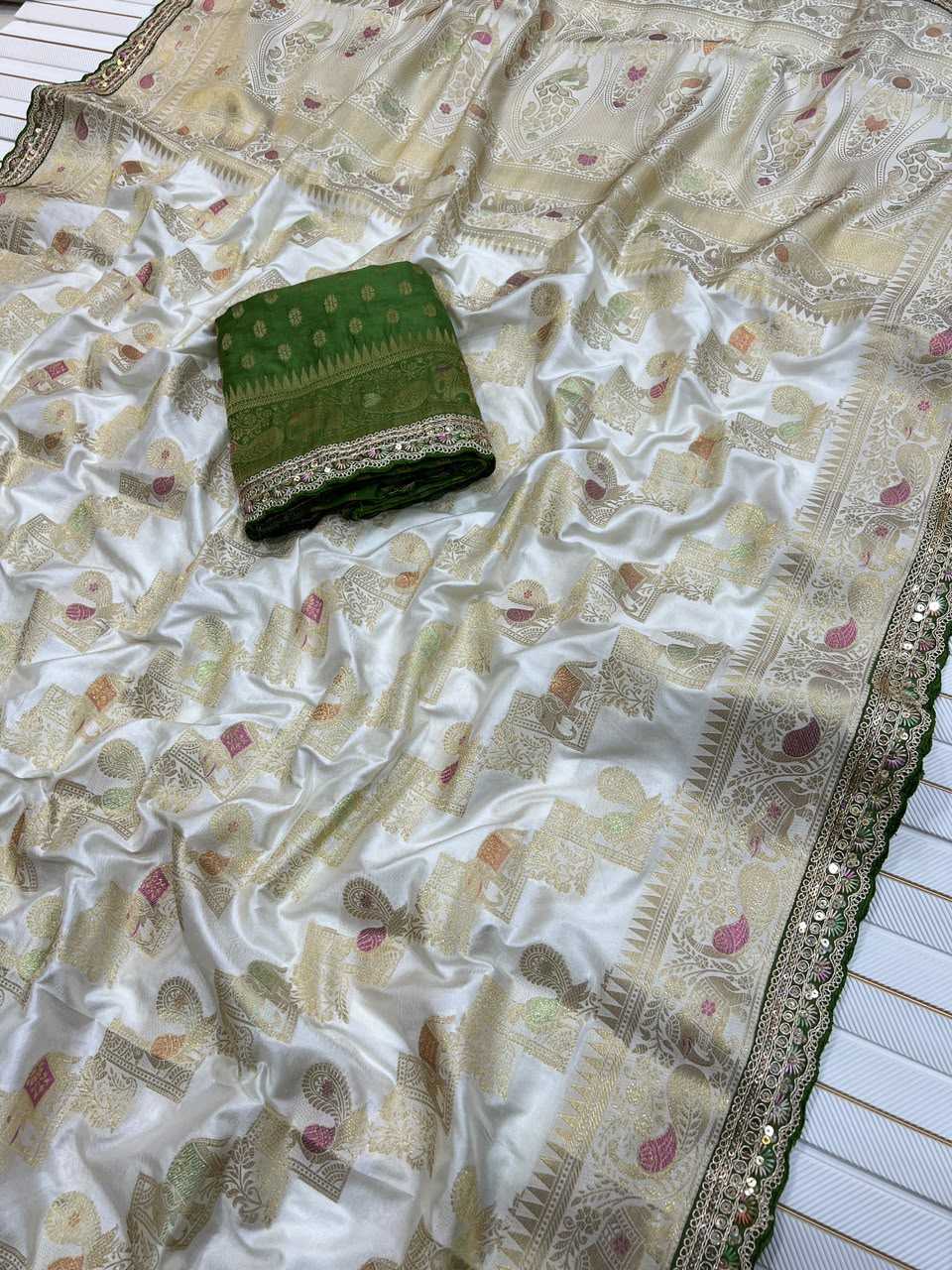 Trast Dola Silk Designer Saree