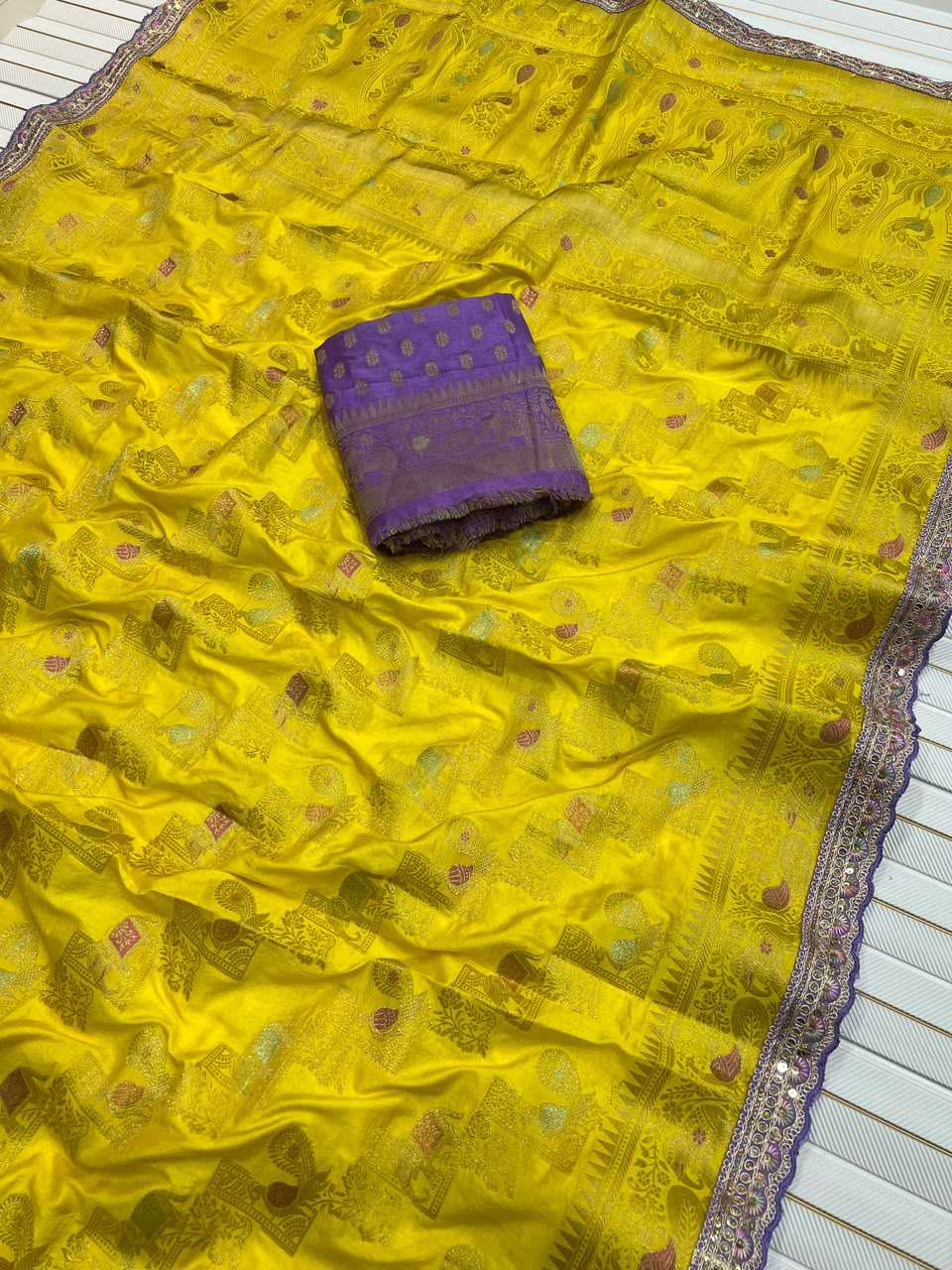 Trast Dola Silk Designer Saree