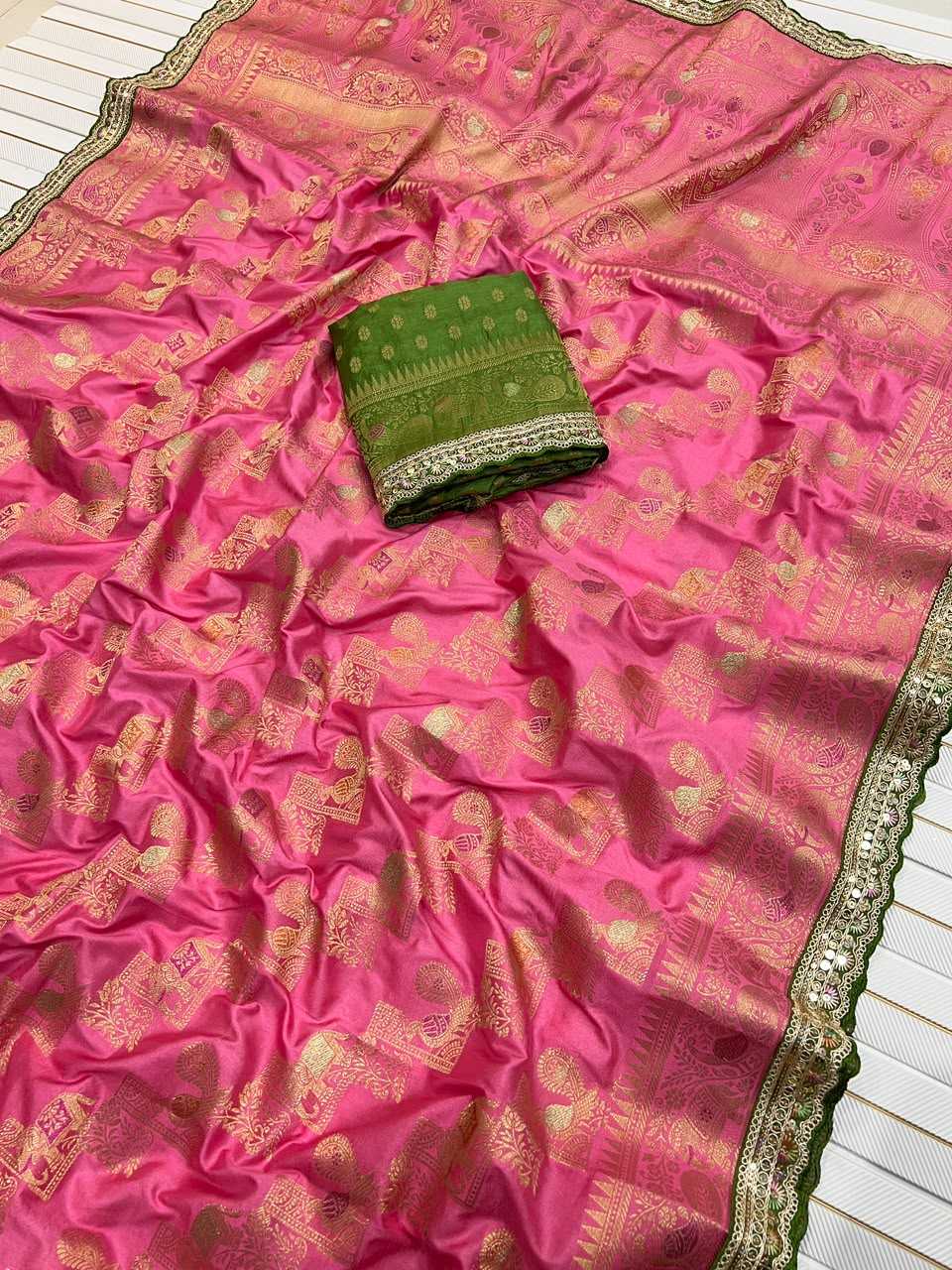 Trast Dola Silk Designer Saree