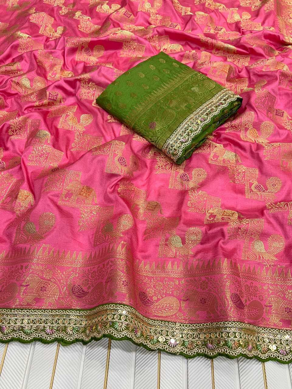 Trast Dola Silk Designer Saree