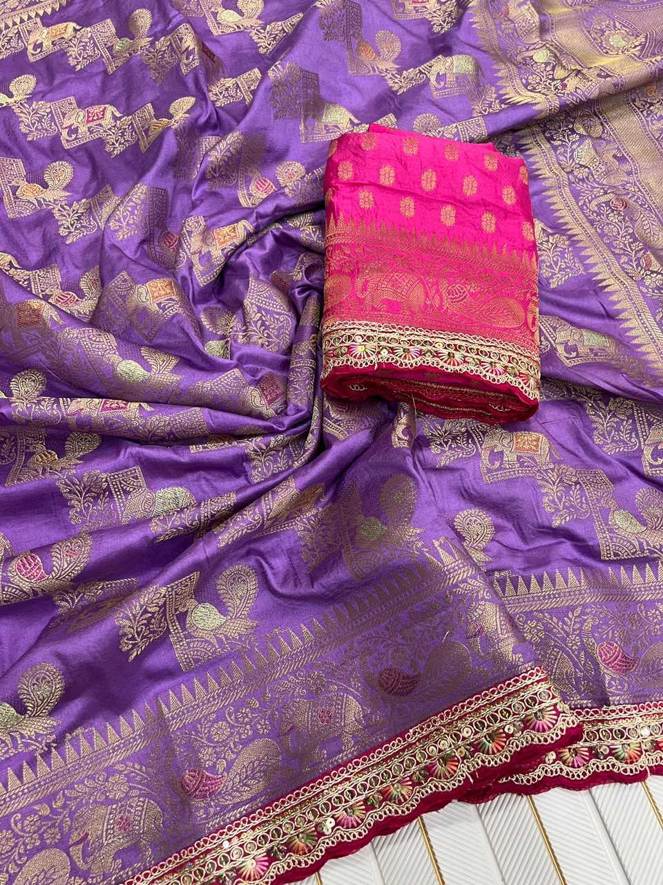 Trast Dola Silk Designer Saree