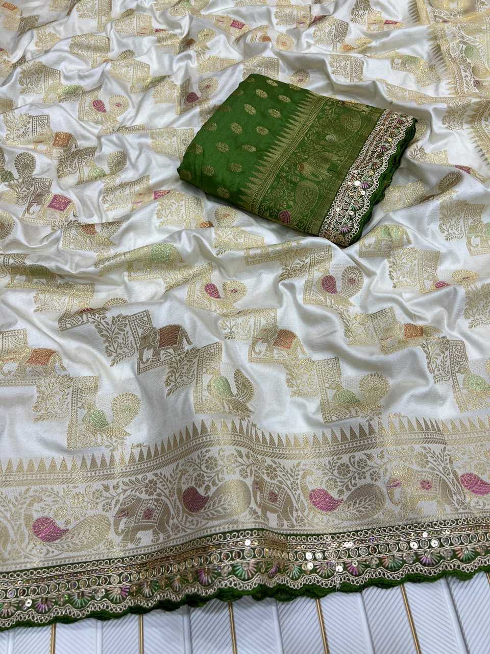 Trast Dola Silk Designer Saree