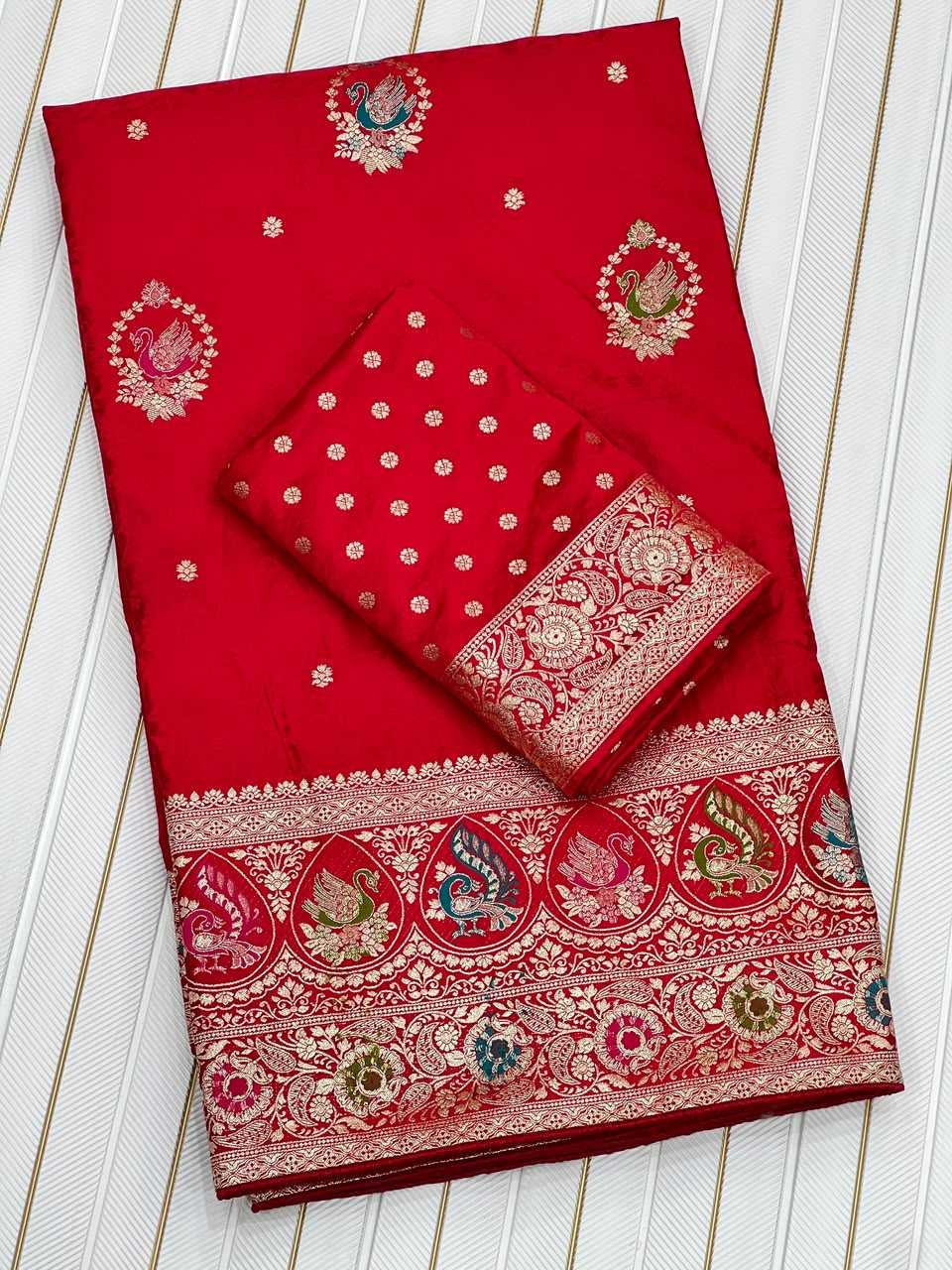 Wea Satin Silk Designer Saree